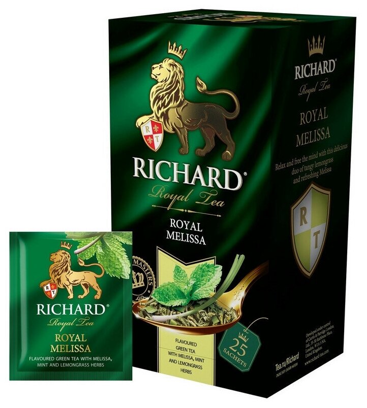 Чай Richard Royal Melissa зелен. 25 пак 1058722