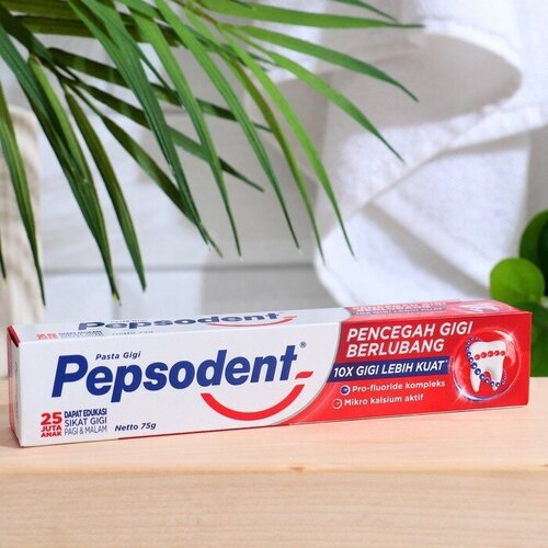 Зубная паста Pepsodent Cavity Fighter Защита от кариеса, 75 г, 2 штуки