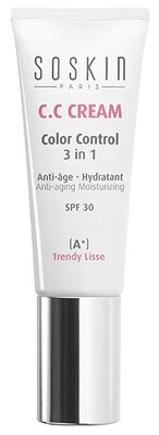 Soskin СС Крем Color Control 3 in 1, SPF 30