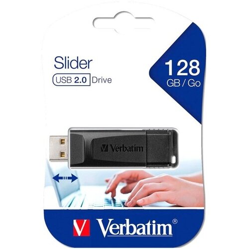 USB-накопитель VERBATIM 128GB USB 2.0 DRIVE (49071)