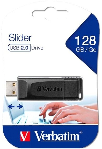 USB-накопитель VERBATIM 128GB USB 2.0 DRIVE (49071)