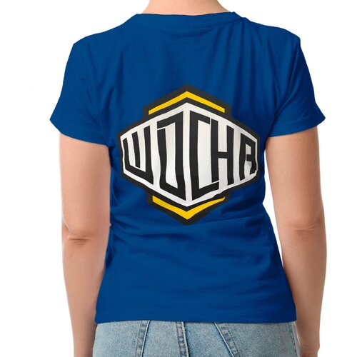 фото Футболка roly, размер l, синий