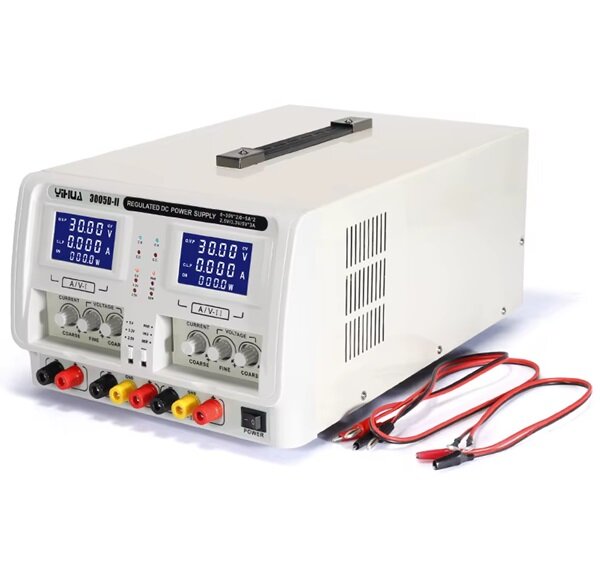 YIHUA 3005D-II 30V 5A блок питания двухканальный