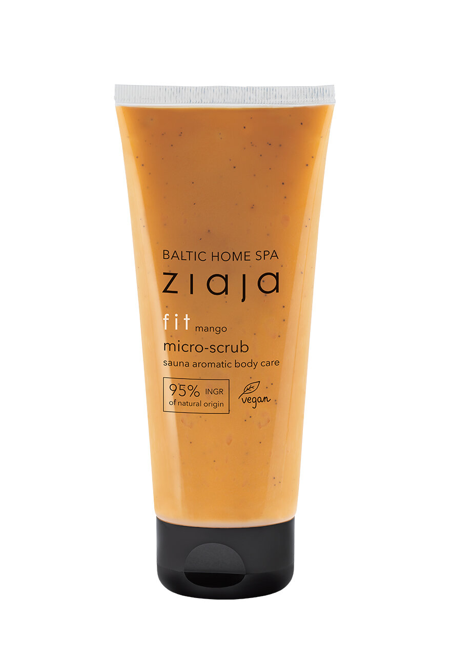 Микроскраб Ziaja Baltic Home SPA FIT, для сауны, с манго, 190мл