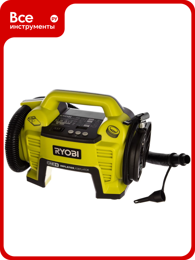 Компрессор для авто Ryobi ONE+ R18I-0 5133001834