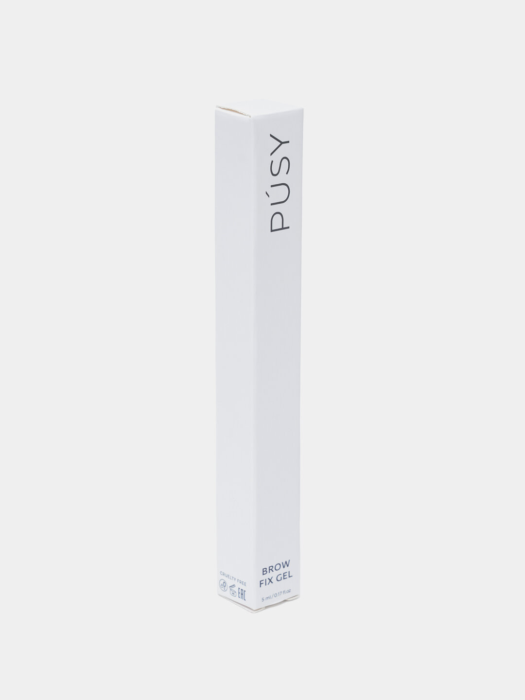 Гель для бровей PUSY "Super Fix Brow", бесцветный, с эффектом ламинирования и фиксации, 5мл White — фото 1