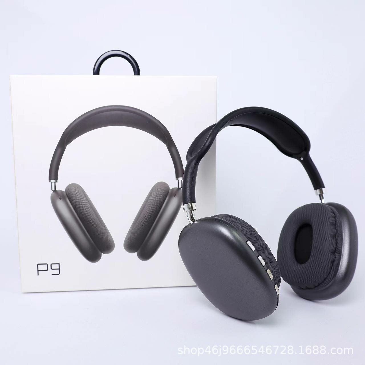 Наушники беспроводные P9, с микрофоном, Bluetooth, игровой режим — фото 1