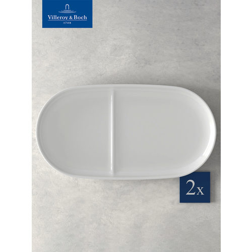 Villeroy & Boch Набор тарелок/подносов 2 шт, Soup Passion, Премиум-Фарфор