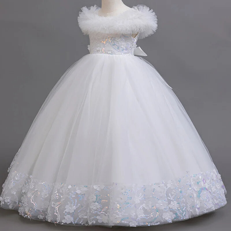 Платье MQATZ, размер 130, белый — фото 1