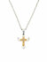 Цепочка с маленьким крестом и крыльями