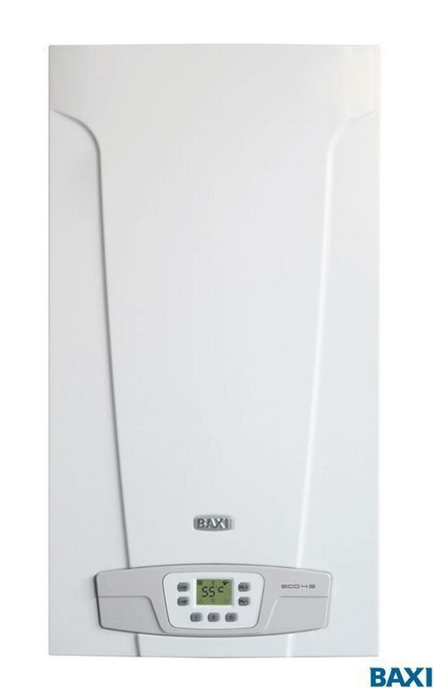 Котел газовый настенный BAXI ECO-4s 24 F 24 кВт отопление и горячая вода закрытая камера сгорания