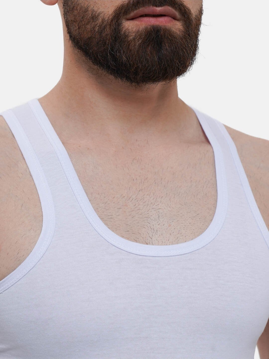 Футболка 1, 1 шт., размер 3sm, 000 белый — фото 1