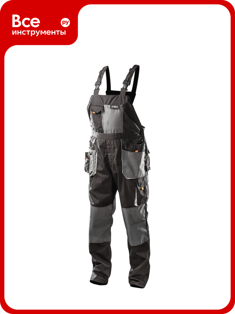 Рабочий полукомбинезон NEO Tools pазмер L/52 81-240-L