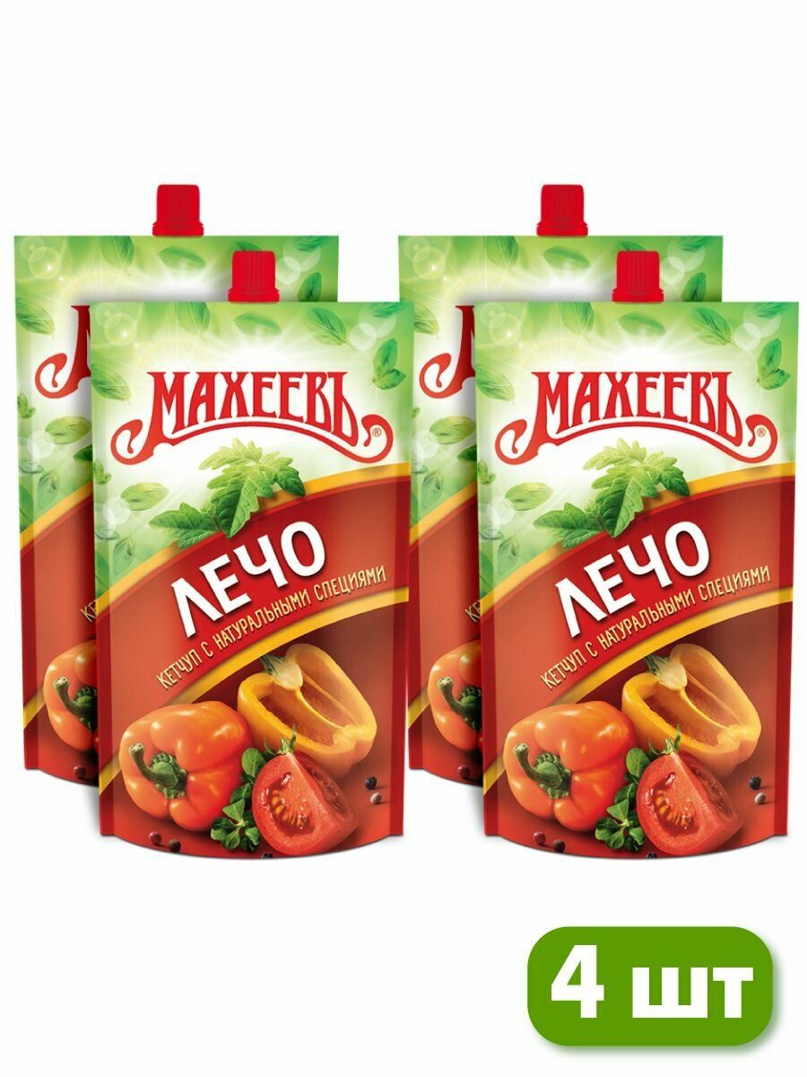 Кетчуп Махеевъ Лечо 300 г - 4 шт
