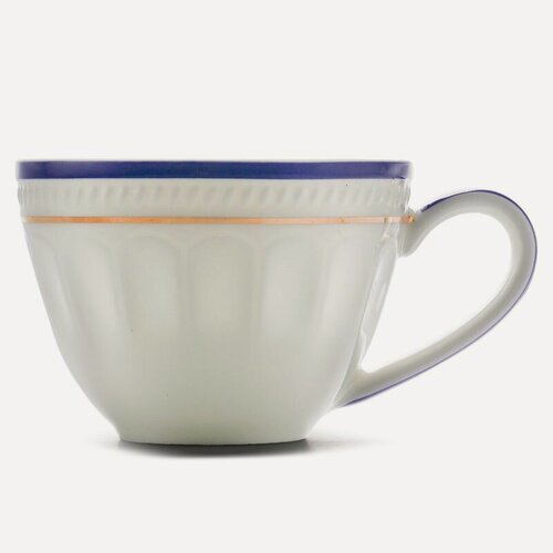 Изображение товара Чашка кофейная "Афина" (золотой мистраль), v-100 мл, 24-х каратное золото, костяной фарфор