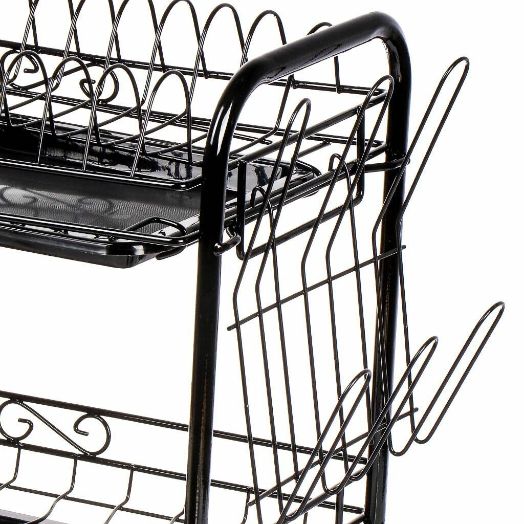Сушилка для посуды КНР металл, с поддоном, 42х23х35 см — фото 1