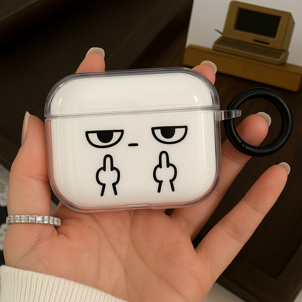 Himoya va dekorativniy chiroyli rasm bilan g'ilofi, Apple Airpods 4