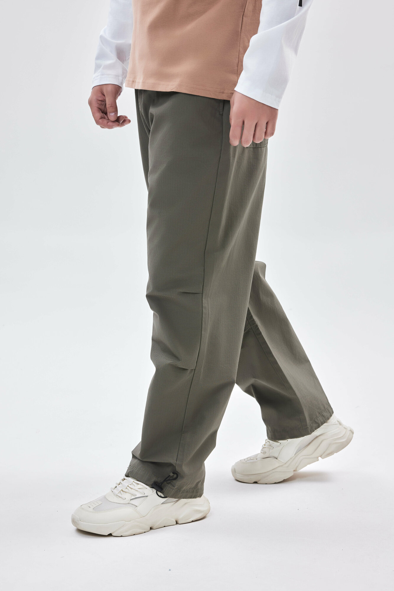 Брюки джоггеры TERRA PRO, размер S, Khaki — фото 1