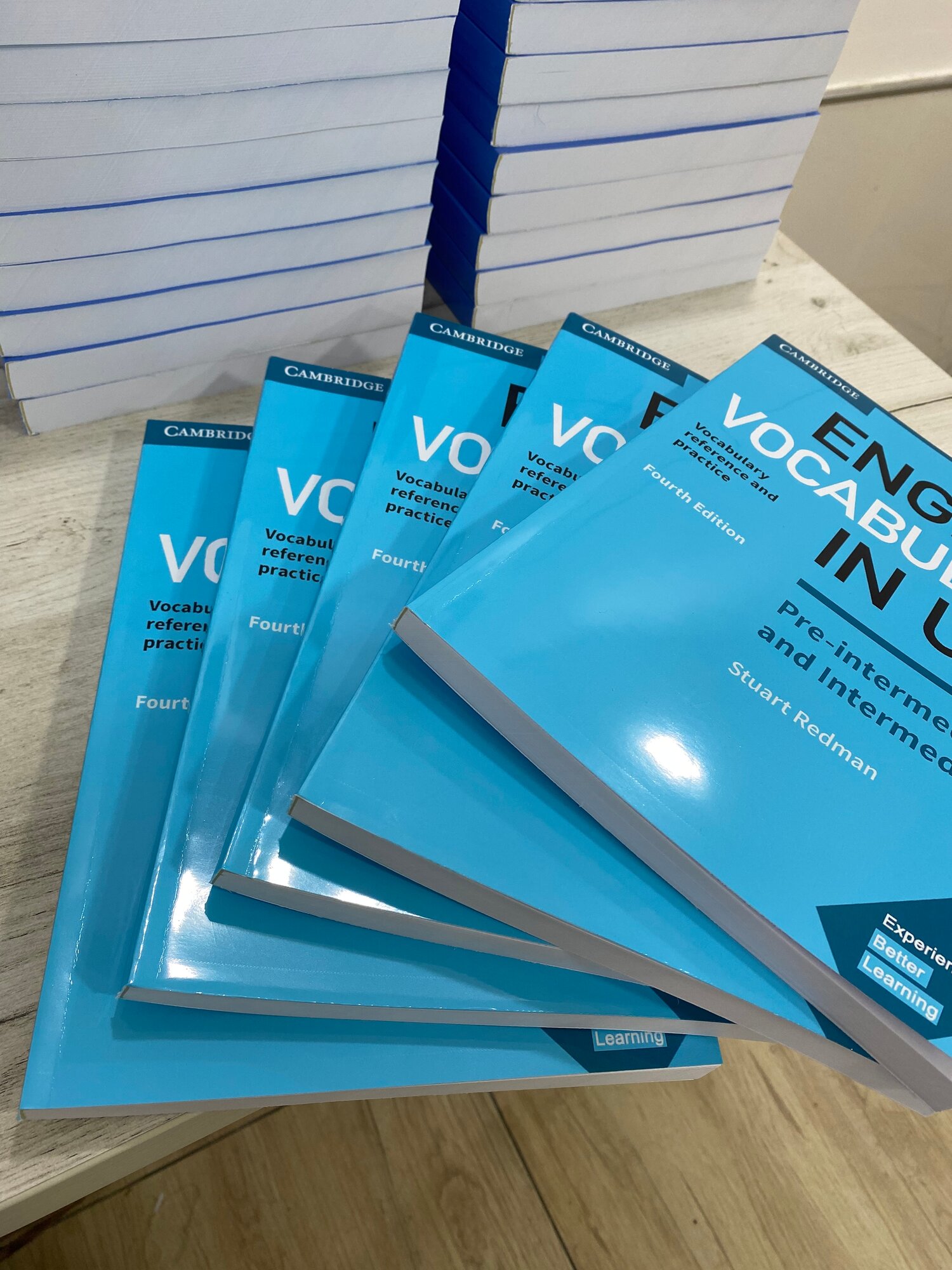 Книга "English Vocabulary in Use: Pre-Intermediate", полный справочник слов, 4-е издание (а4 формат)