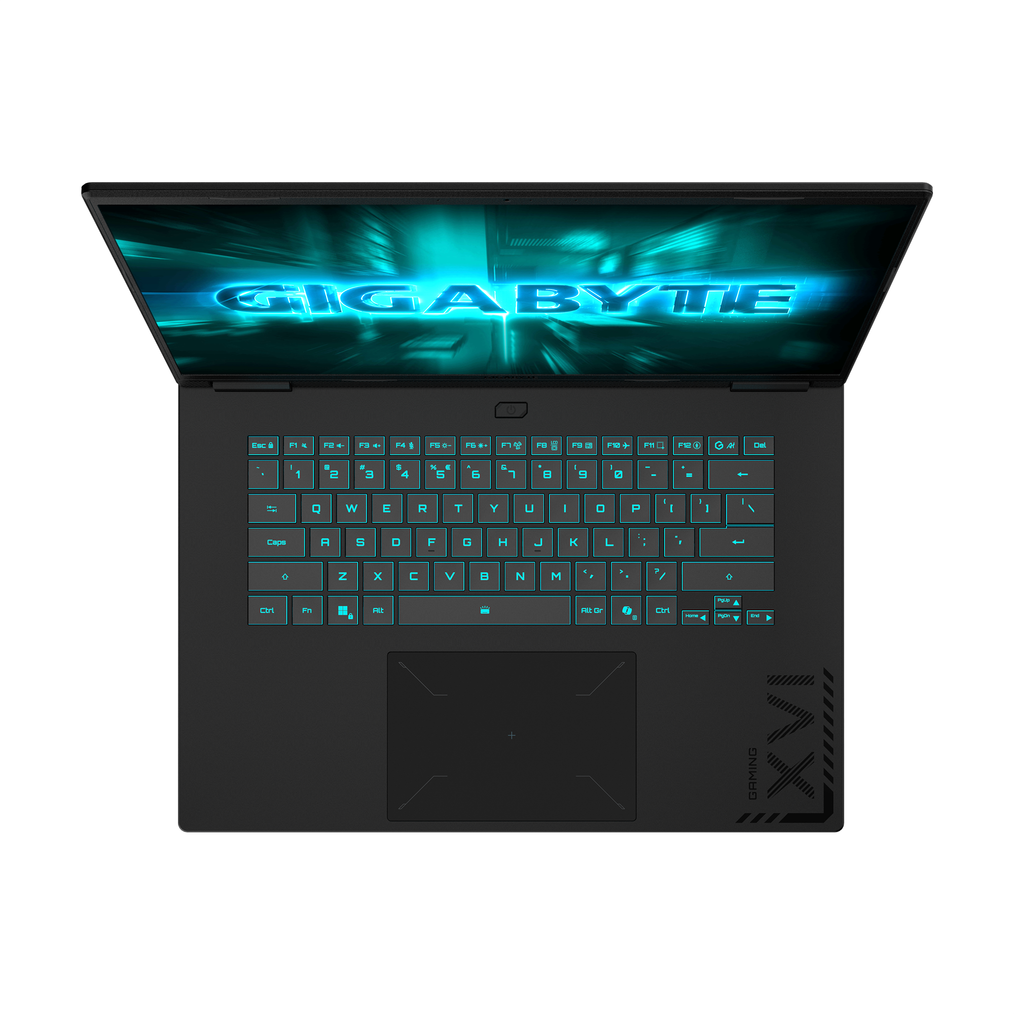 Изображение Ноутбук Gigabyte Gaming A16 GA63H 16 WUXGA/AMD Ryzen AI 7 260/32Gb/SSD1Tb/RTX5060 8Gb/NoOS/черный