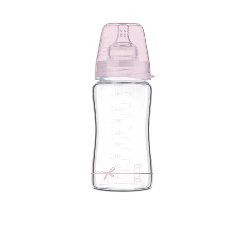 LOVI Бутылочка стеклянная DIAMOND GLAS 250 мл Baby Shower для кормления