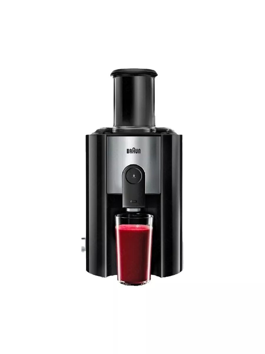 Центробежная соковыжималка BRAUN J300, 800 Вт, 2 скорости, объем сока 1,2 л