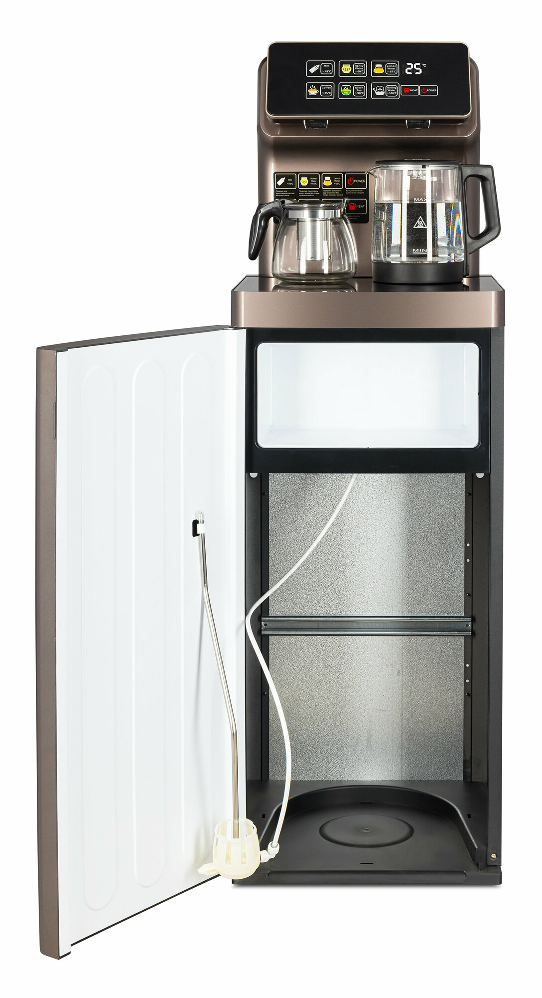 Кулер с чайным столиком Тиабар Ecotronic TB15-LNR gold без охлаждения — фото 1