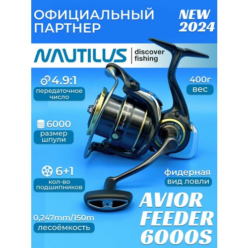 Катушка Nautilus Avior Feeder 6000S