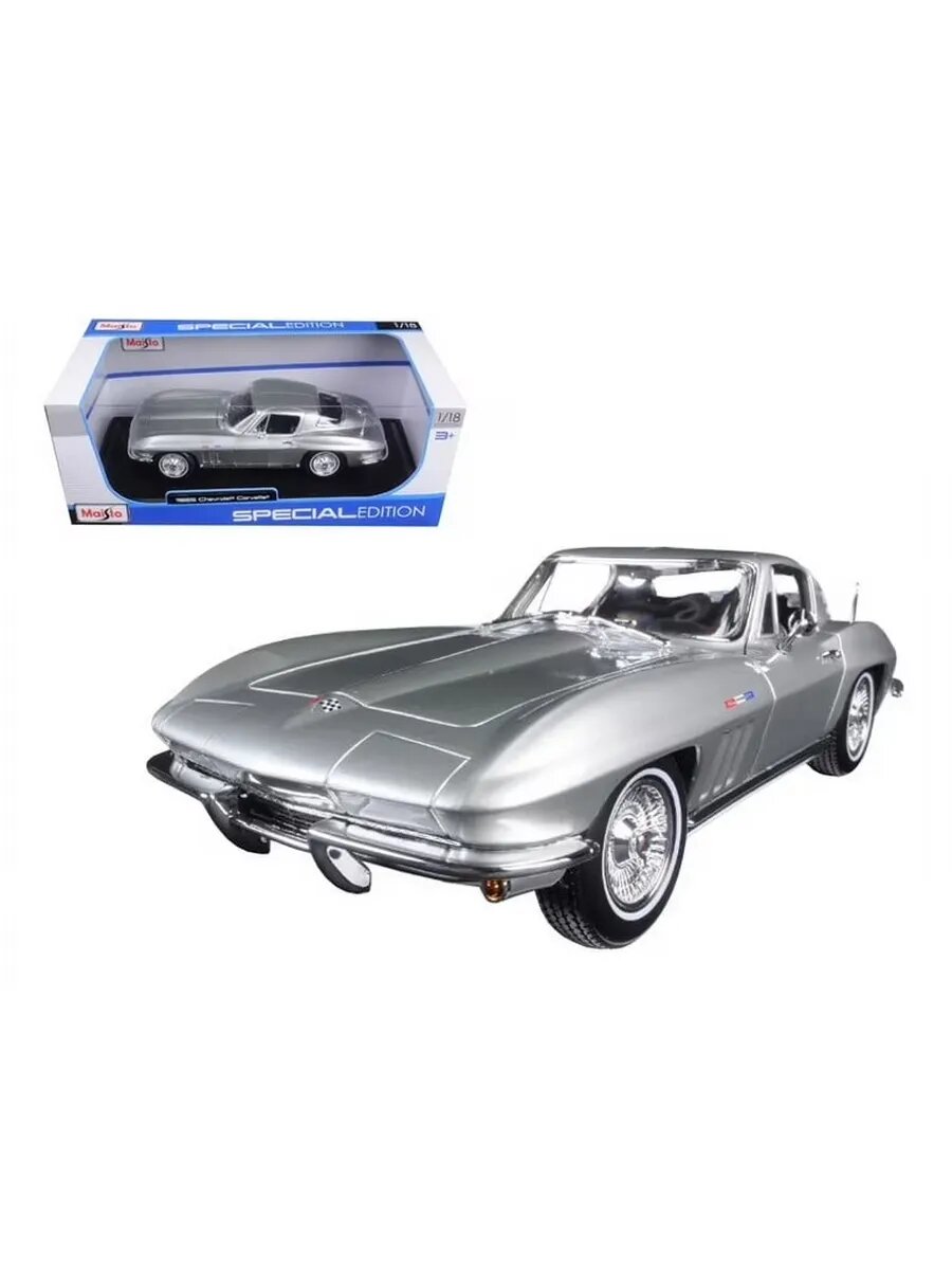 Машинка 1:18 SP (A)-1965 Chevrolet Corvette — фото 1