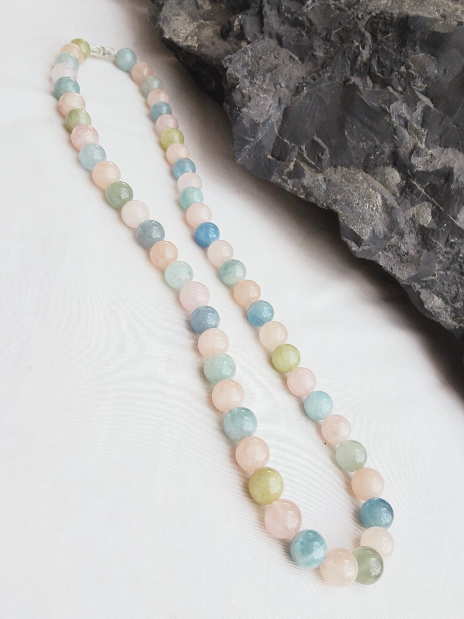 Бусы, берилл