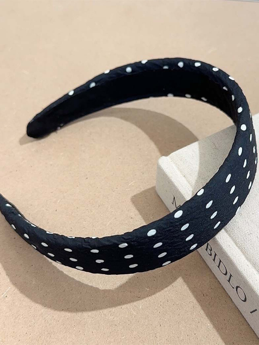 Ободки для волос в горошек, стильные аксессуары для женщин и девочек — фото 1