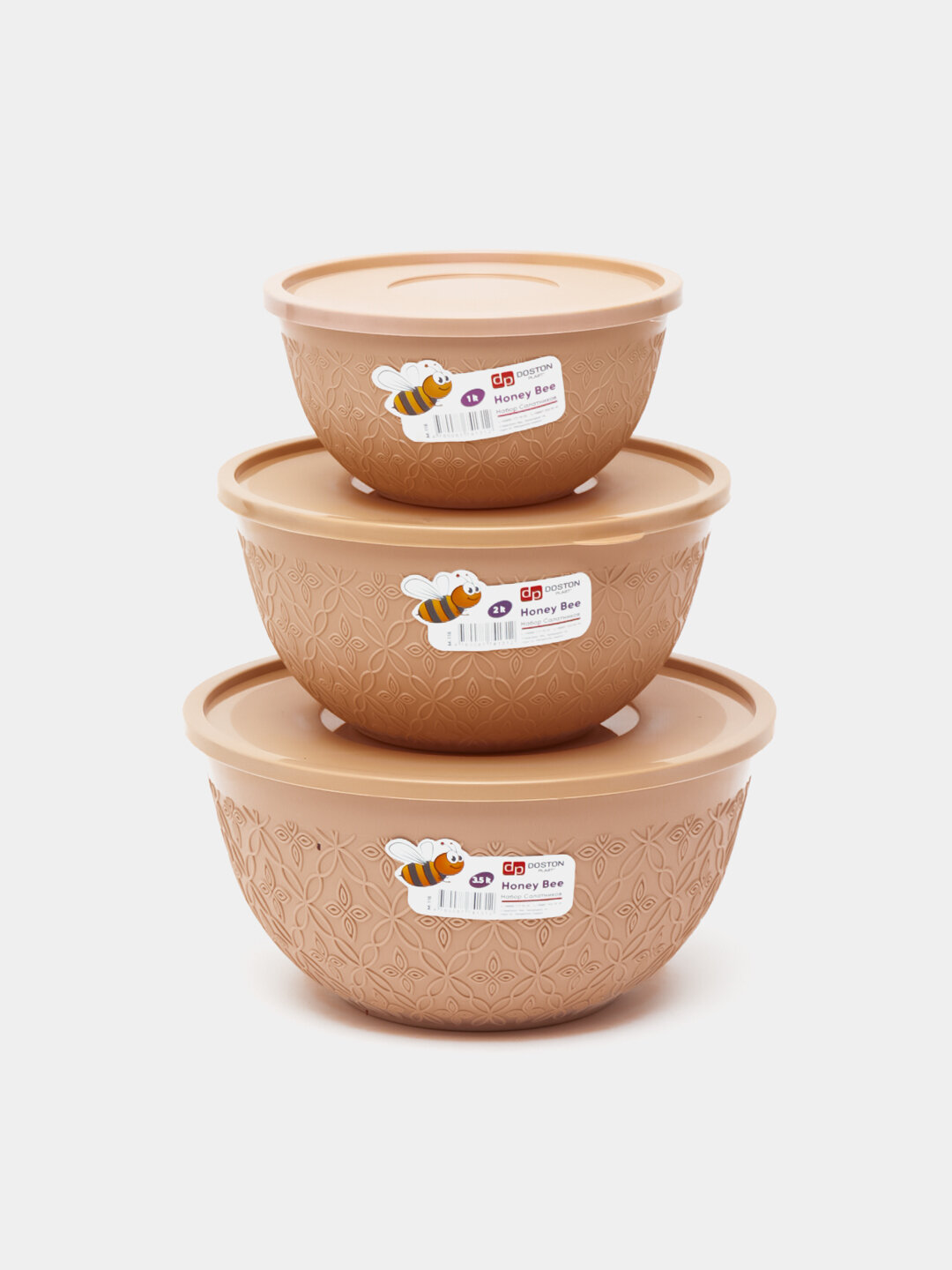 Набор салатников с крышкой, контейнер для еды, миска для теста, чашка — фото 1