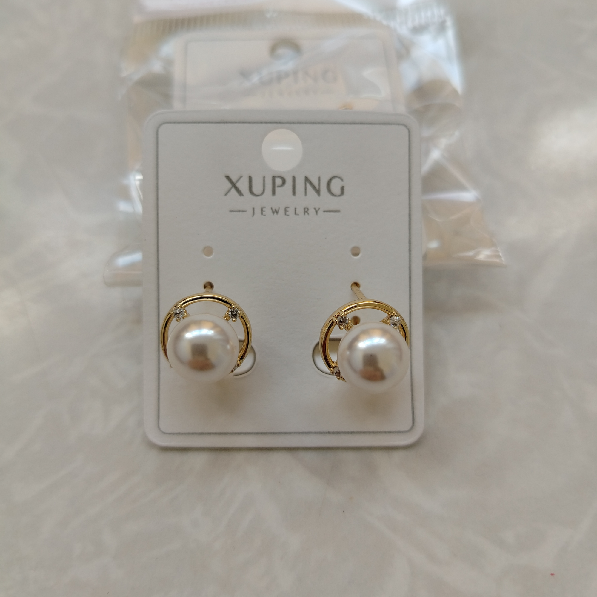 Моносерьга, желтый