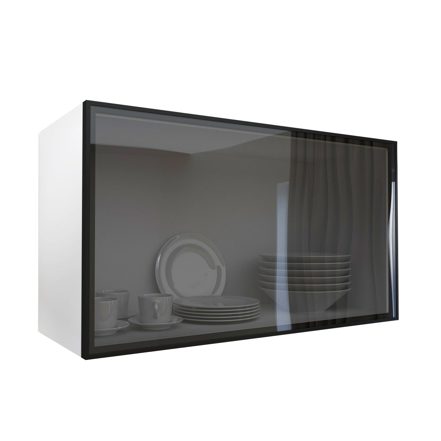 Фасад из алюминиевого профиля со стеклом Aluminum Glass 597х36 см