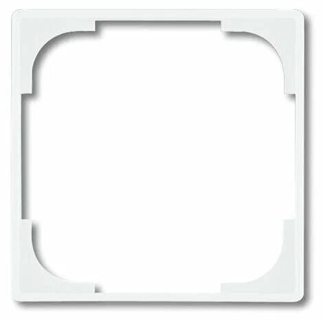 Декоративная накладка 2CKA001726A0218ABB Basic 55 альпийский белый (2516-94)