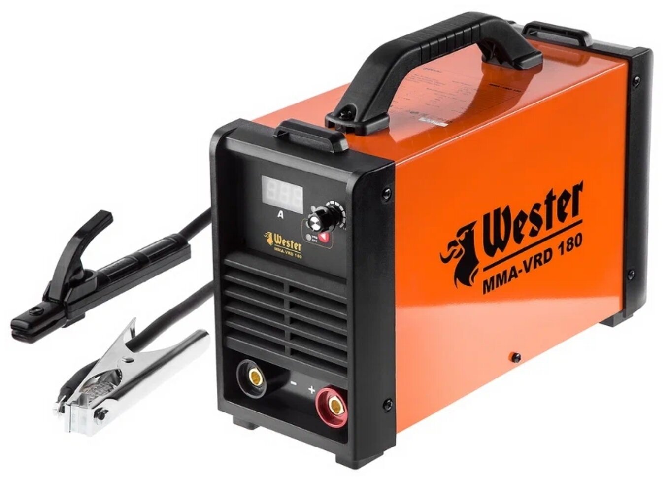 Инвертор сварочный WESTER MMA-VRD 180 10-180A 120-260B ПВ70% 1.6-5.0мм