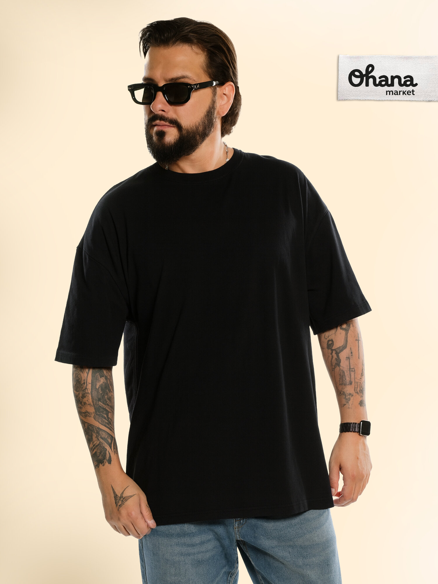 Футболка мужская оверсайз