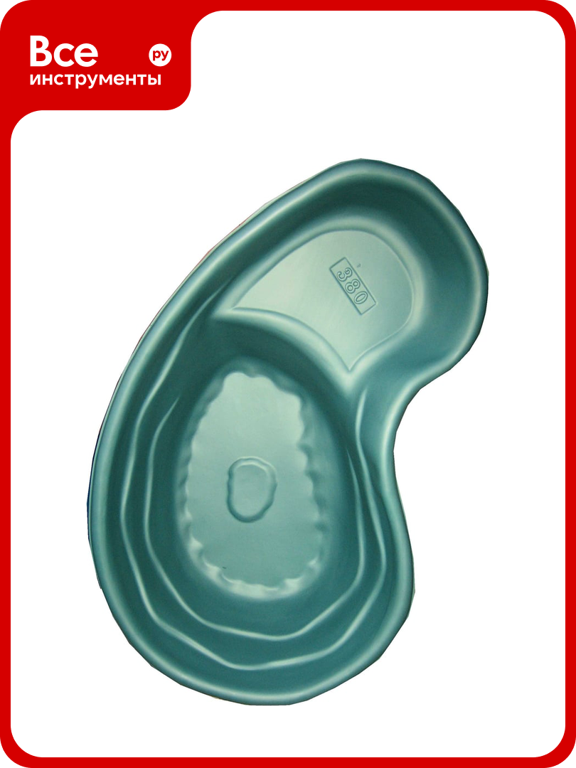 Декоративный пруд ЦентрПласт 380 л пластиковый 165x103x45 см зеленый 14594