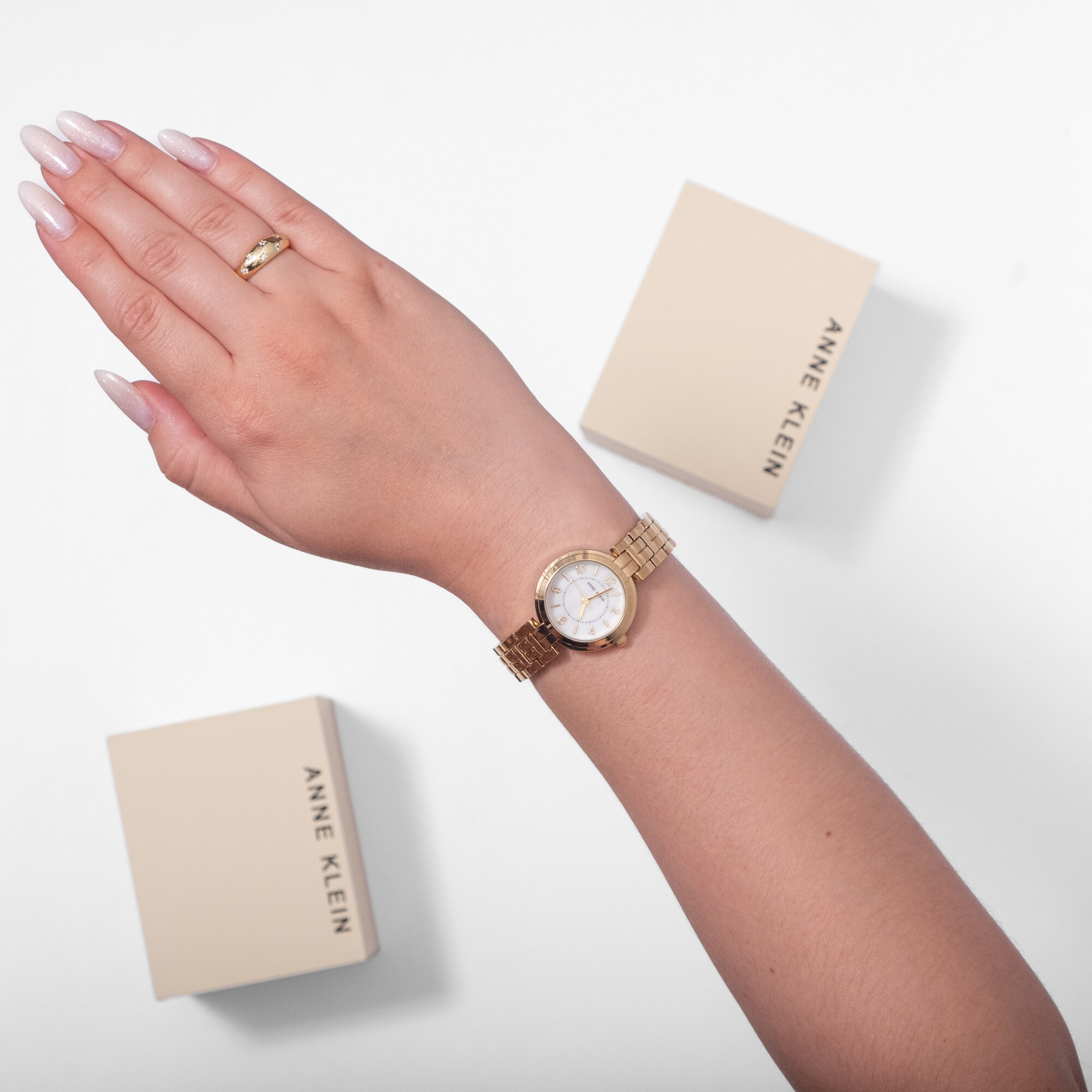 Наручные часы ANNE KLEIN Daily, золотой — фото 1