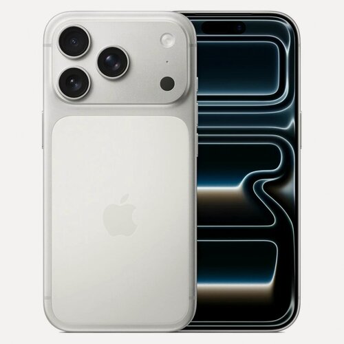 Изображение товара Смартфон Apple iPhone 17 Pro, NFC, Dual eSIM, 256ГБ, серебристый