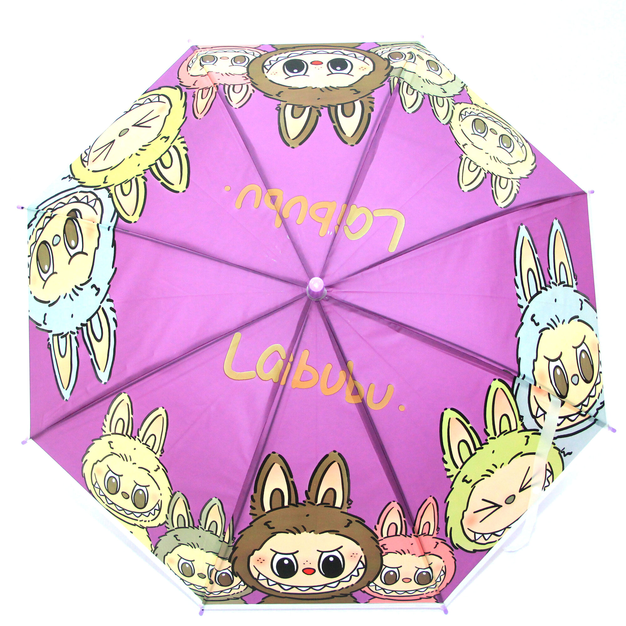 Зонт-трость , фиолетовый — фото 1