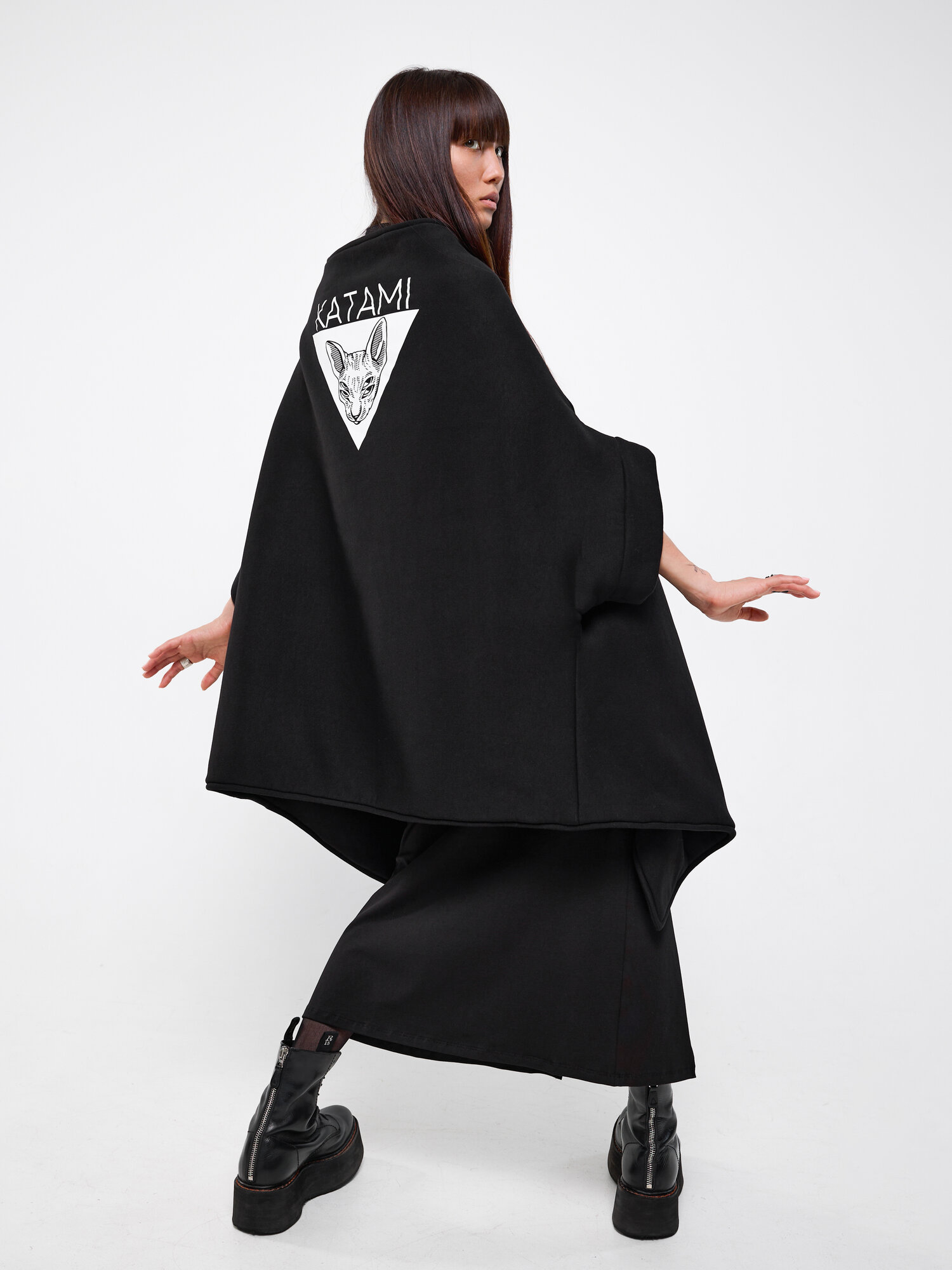 Кардиган Katami Wear, размер OneSize, черный — фото 1