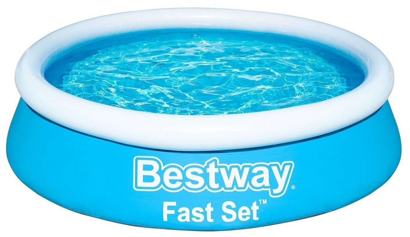 Бассейн Bestway надувной полукруглый 183x51 см 940 литров