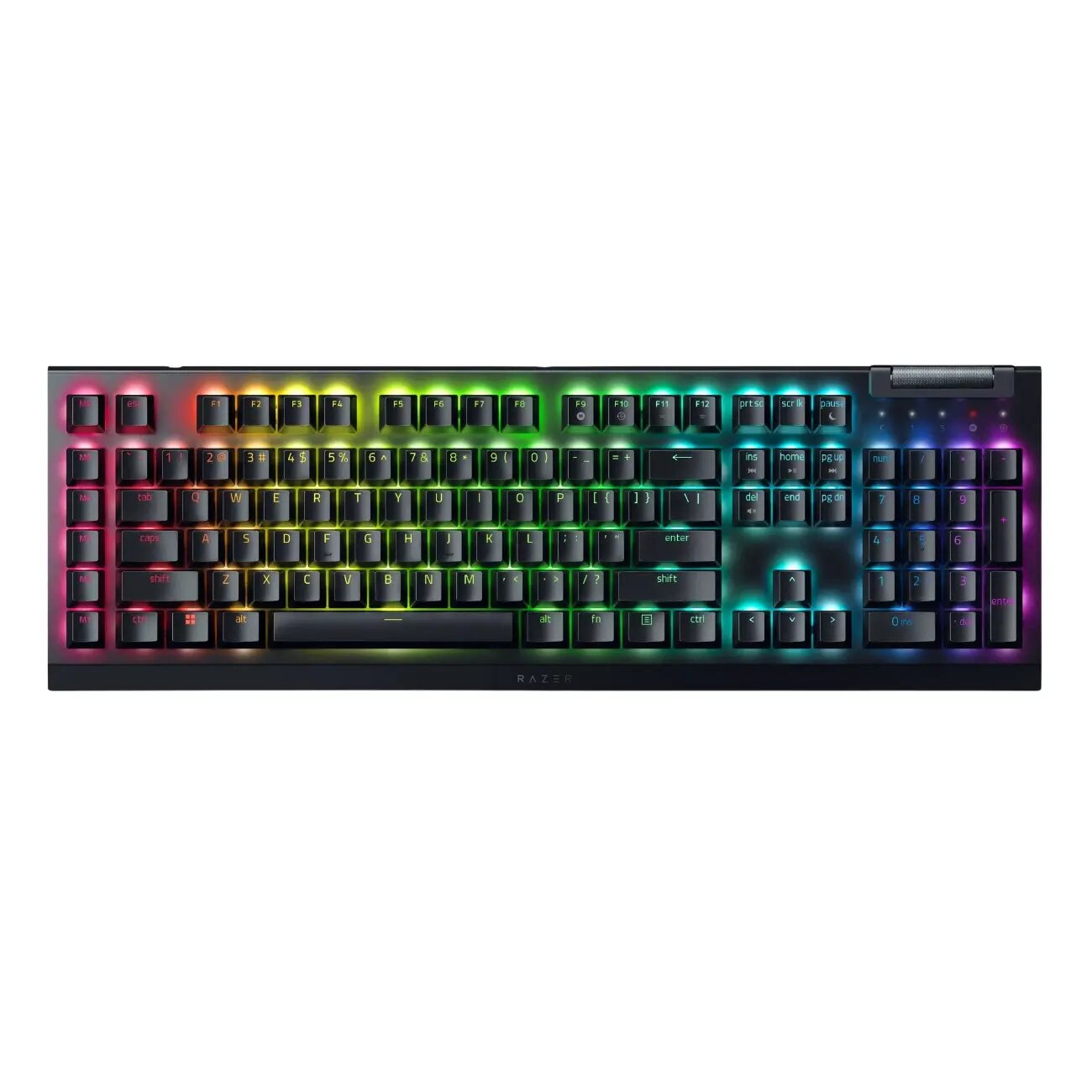 Клавиатура Razer BlackWidow, механическая, проводная, 110 клавиш, Green Switch