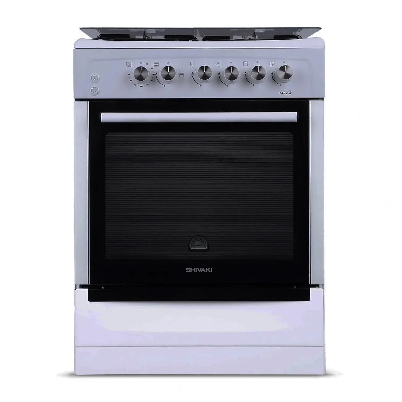 Газовая плита Shivaki 6402 GK Серый, Узбекистан, 2 г, да, Есть, 65 см