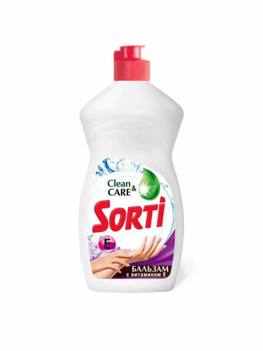 Гель для мытья посуды "SORTI", с витамином E, гипоаллергенный, 400г — фото 1