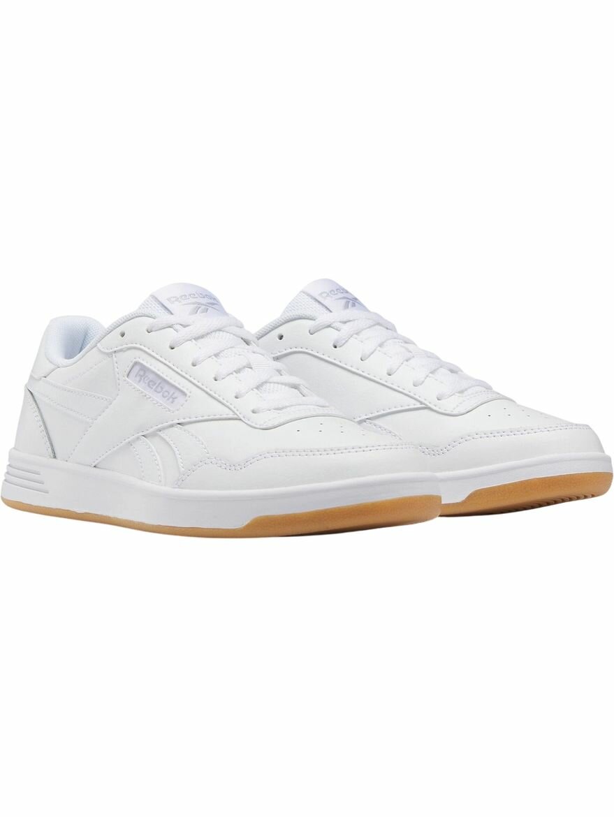 Кеды Reebok Court Advance W, полнота F, размер 7 US, белый/серый/коричневый — фото 1