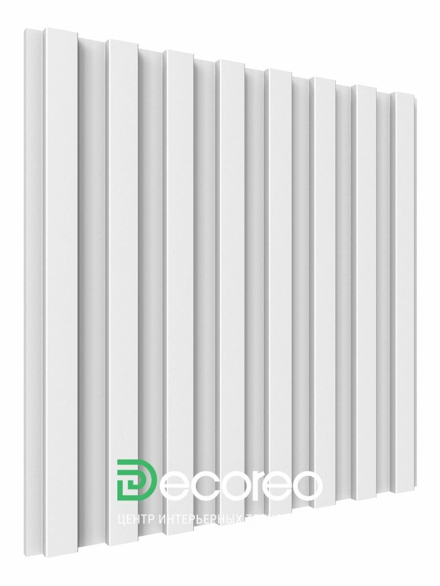 Гипсовая панель на стену "Rondo" 50х50см / Панно на стену для интерьера