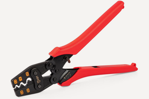 Изображение товара Пресс-клещи КВТ ПК-16у усиленные для опрессовки неизолированных наконечников {64702}