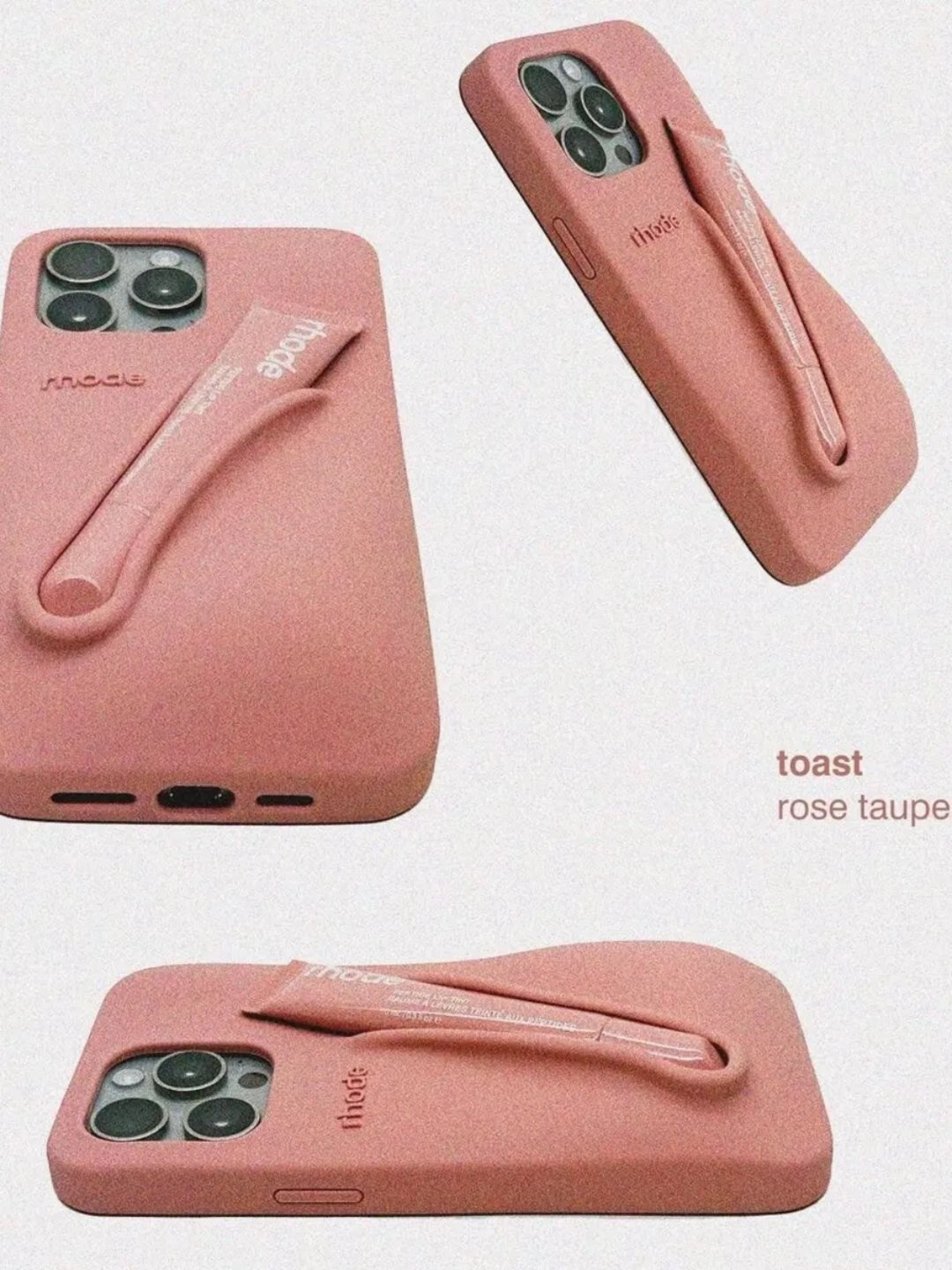 Чехол в стиле Rhode lip case на iPhone 14 ,15 — фото 1